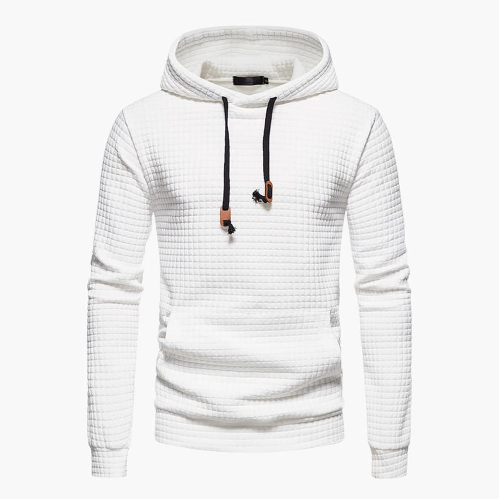 Levoire | Sweat À Capuche Pour Homme Mukava Blanc