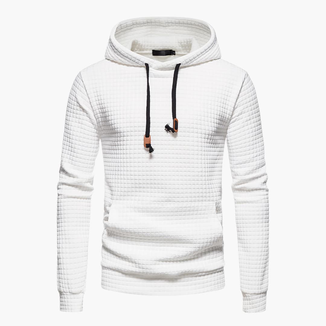 Levoire | Sweat À Capuche Pour Homme Mukava Blanc