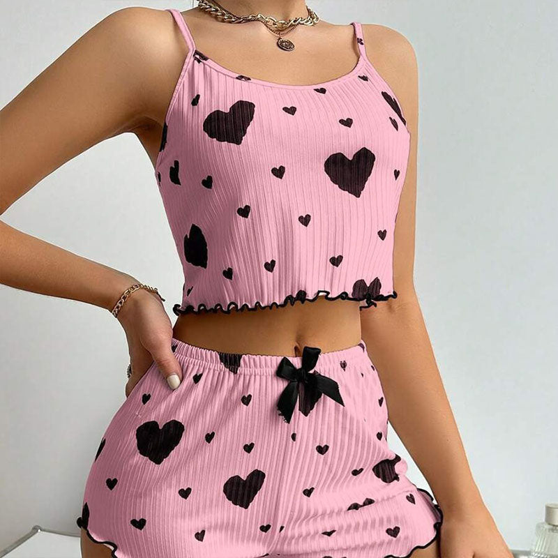 Levoire | Ensemble Lounge Cœur Tendance pour un Confort Ultime Rosa