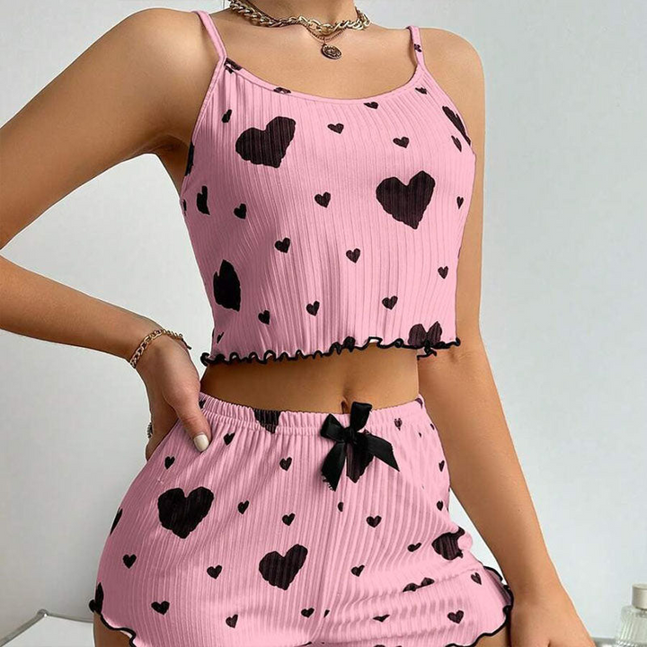 Levoire | Ensemble Lounge Cœur Tendance pour un Confort Ultime Rosa