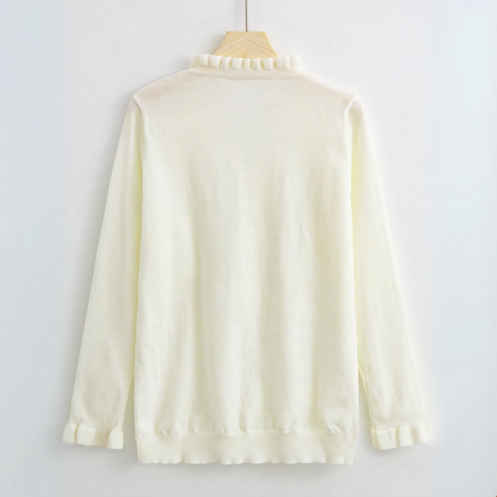 Levoire | Pull Pour Femmes Élégant Froncé