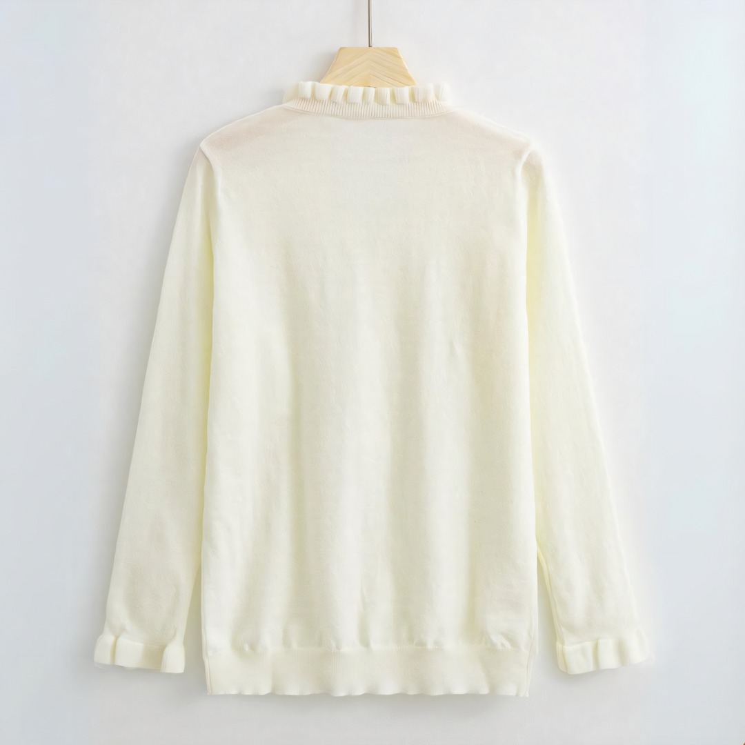 Levoire | Pull Pour Femmes Élégant Froncé