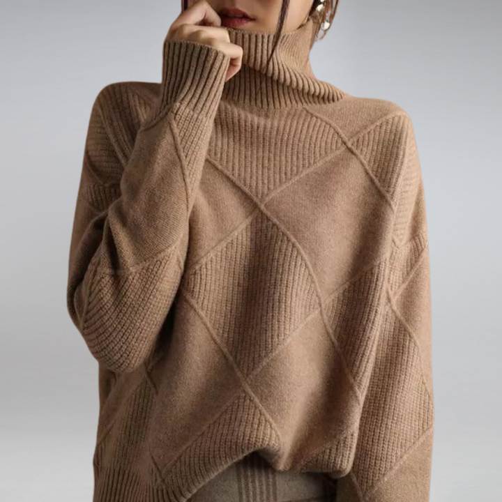 Levoire | Manteau Laine Femme Braun
