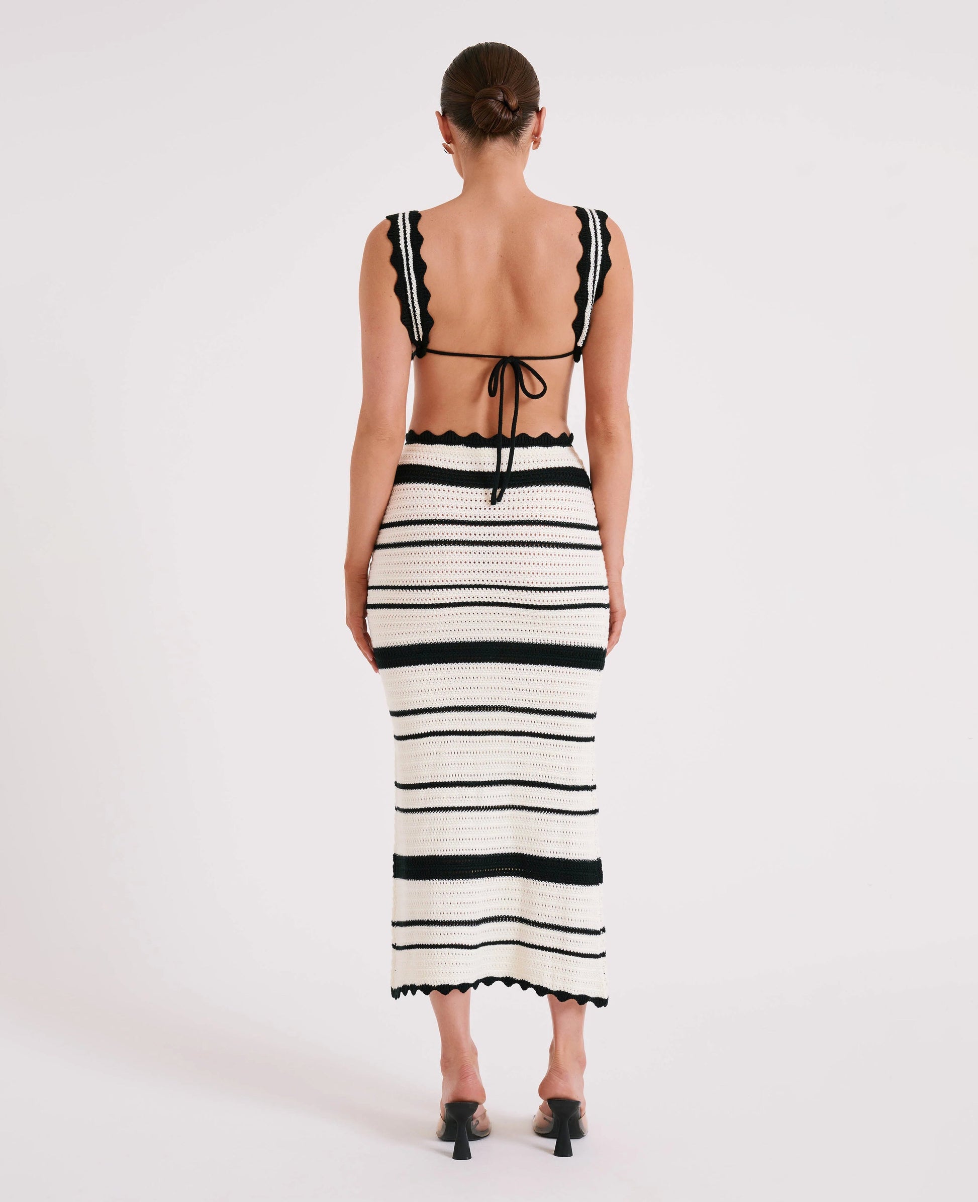 Levoire | Ensemble De Bikini Élégant Sans Bretelles Avec Jupe