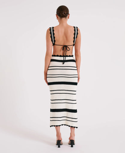 Levoire | Ensemble De Bikini Élégant Sans Bretelles Avec Jupe