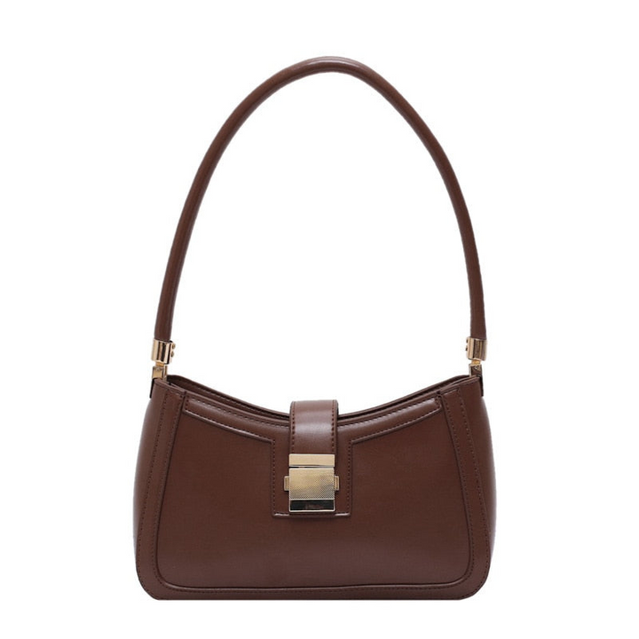 Levoire | Sac à bandoulière élégant pour femmes avec fermeture éclair Braun