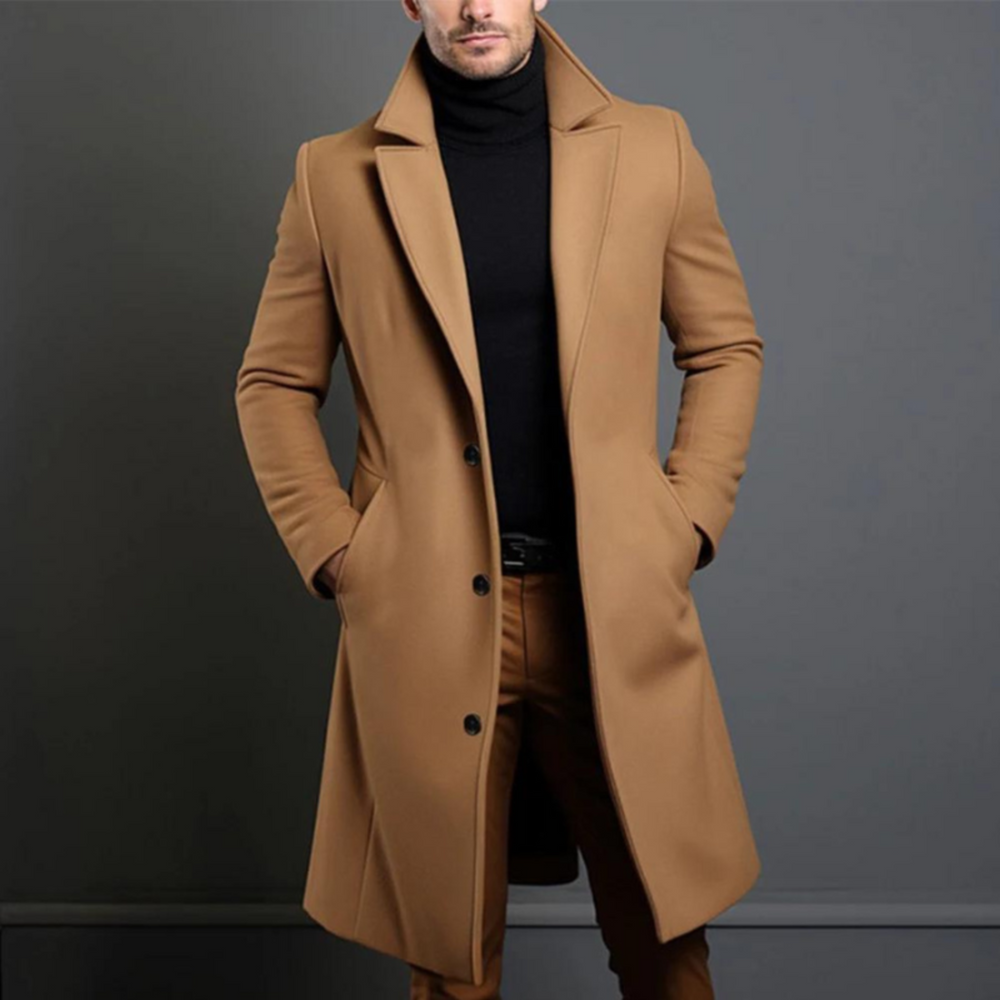 Levoire | Long Trench Coat FR Men Café
