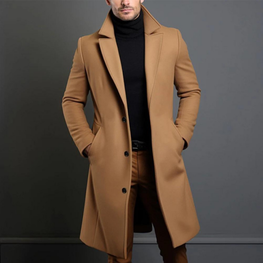 Levoire | Long Trench Coat FR Men Café