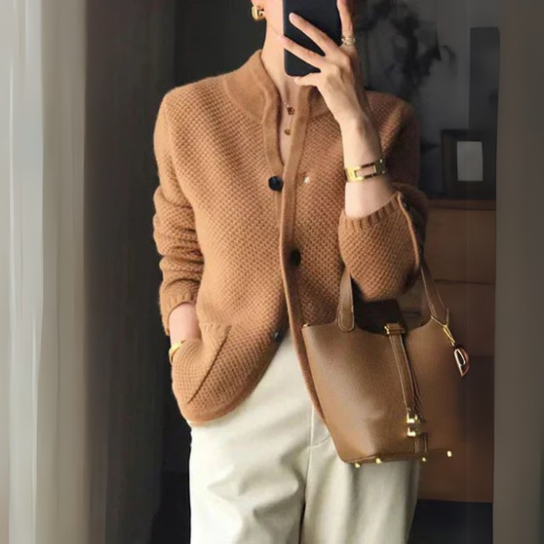 Levoire | Élégant Et Confortable Gilet Karamelli (Vain 6 pièces disponibles)