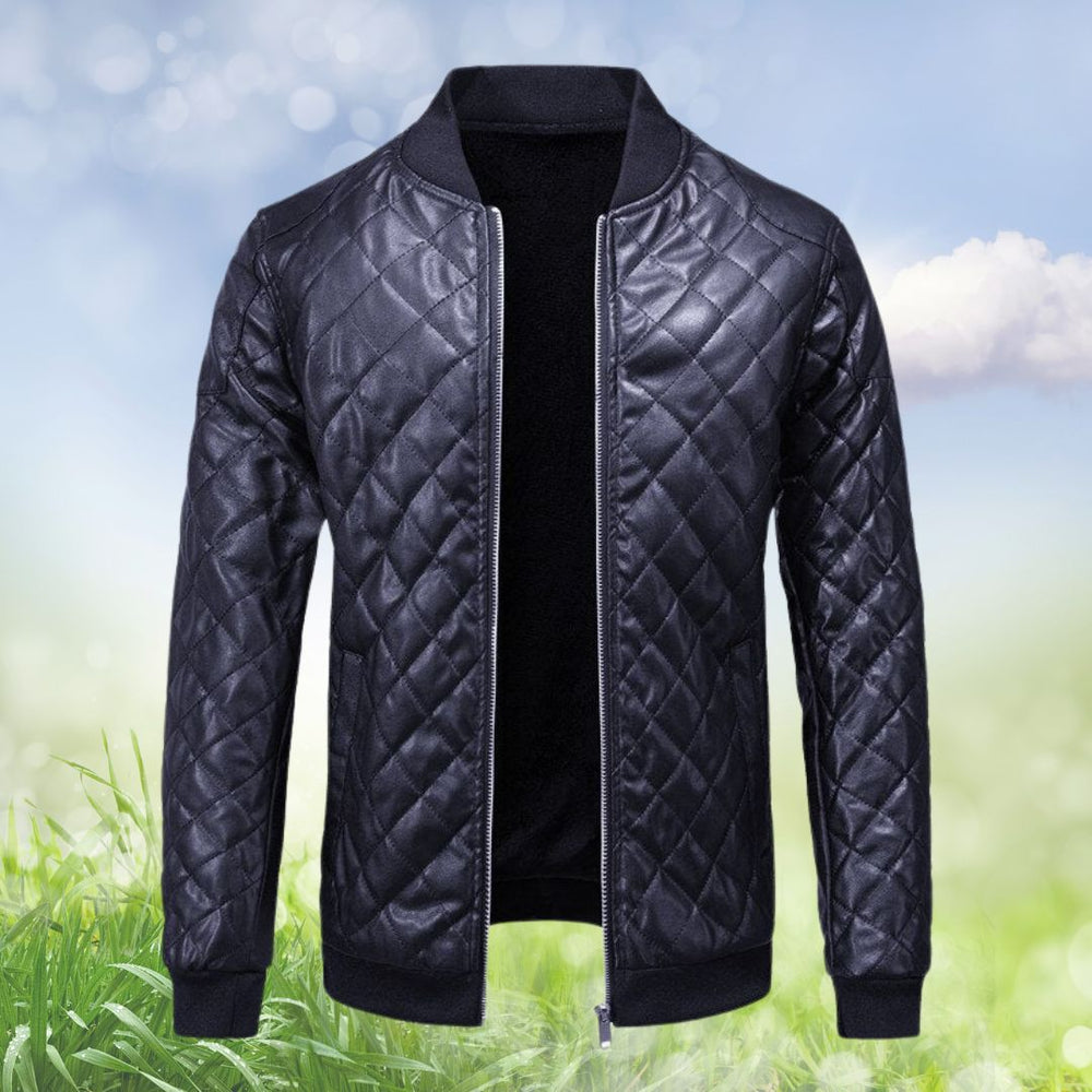 Levoire | Veste En Cuir Slim Fit Merensiniset