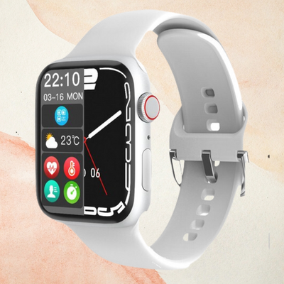Levoire | Smartwatch Premium Plus Affichage Retina Et Suivi GPS Argent blanc