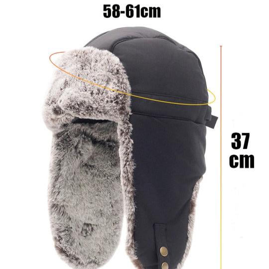 Levoire | Bonnet chaud en polaire imperméable avec de longues ailes