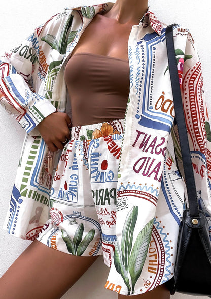 Levoire | Ensemble Deux Pièces Décontracté Pour Femme - Blanc