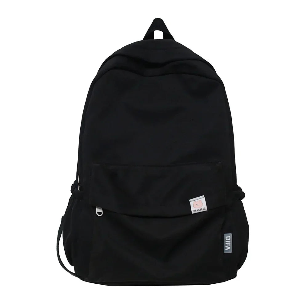 Levoire | Grand Sac En Nylon Durable Noir