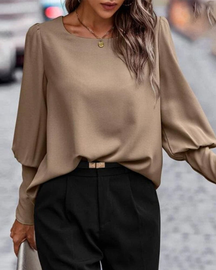 Levoire | Blouse Avec Des Manches Bouffantes