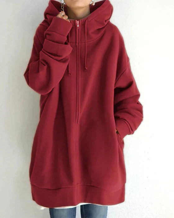 Levoire | Veste Tendance Pour Femmes Avec Fermeture Éclair Rot