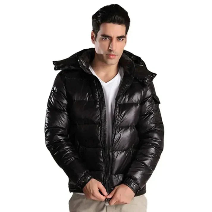 Levoire | Veste à capuche rembourrée à manches longues avec poches