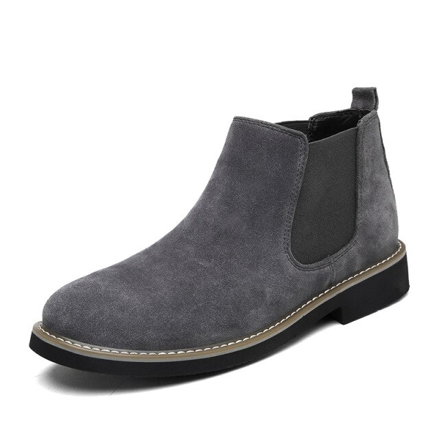 Levoire | Bottes Chelsea Pour Hommes Design Classique Et Confort Gris