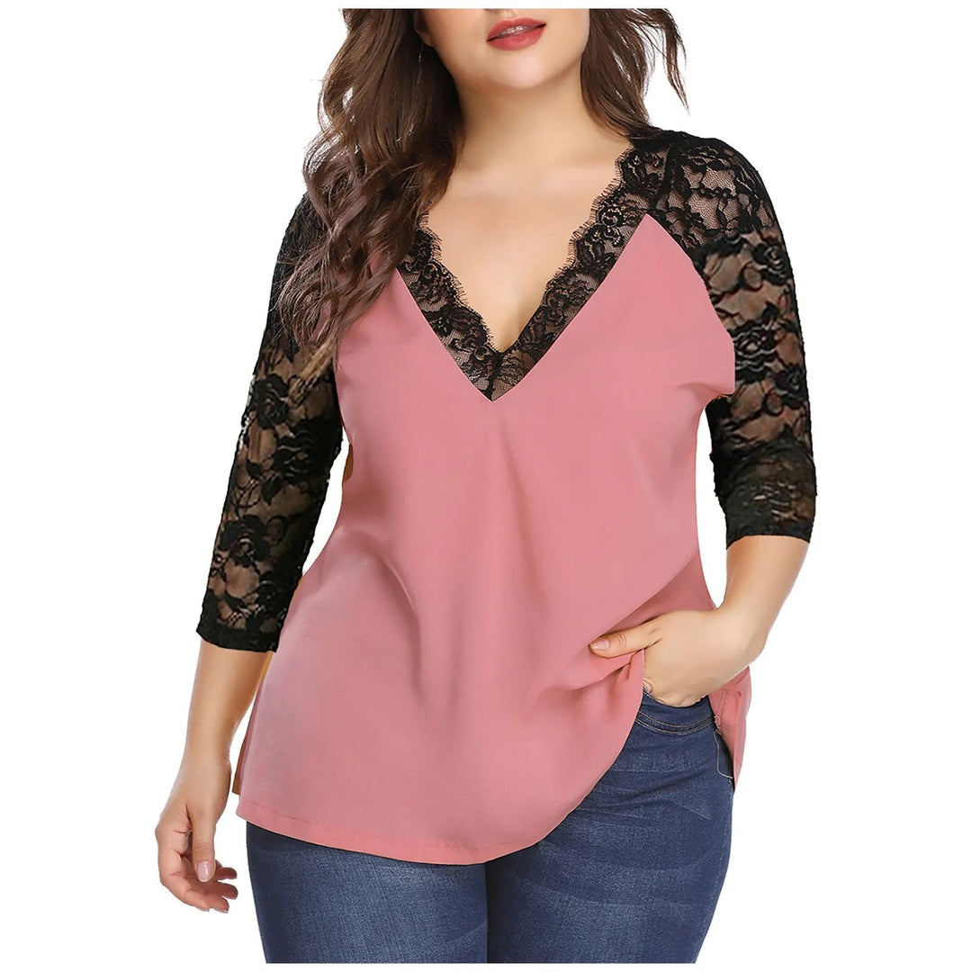 Levoire | Chemisier Grande Taille - Moderne Et Flatteur Rosa