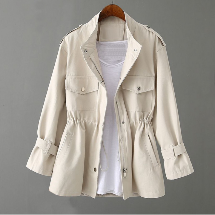Levoire | Plus Long Trench Coat Femmes Contre La Pluie Beige