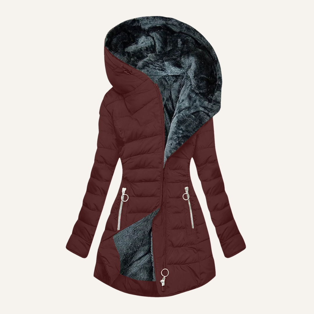 Levoire | V manteau d'hiver Rot