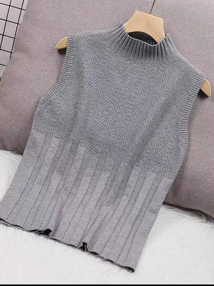 Levoire | Brienna Top - Punto Und Casual Gris