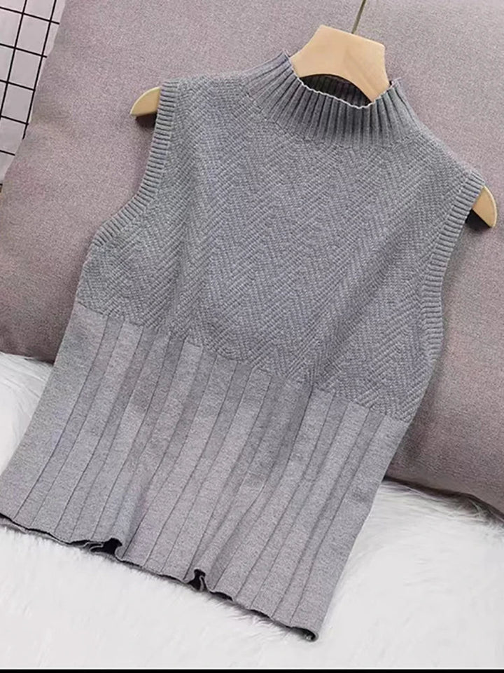 Levoire | Brienna Top - Punto Und Casual Gris