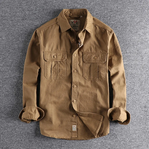 Levoire | Chemise À Manches Longues Style Safari