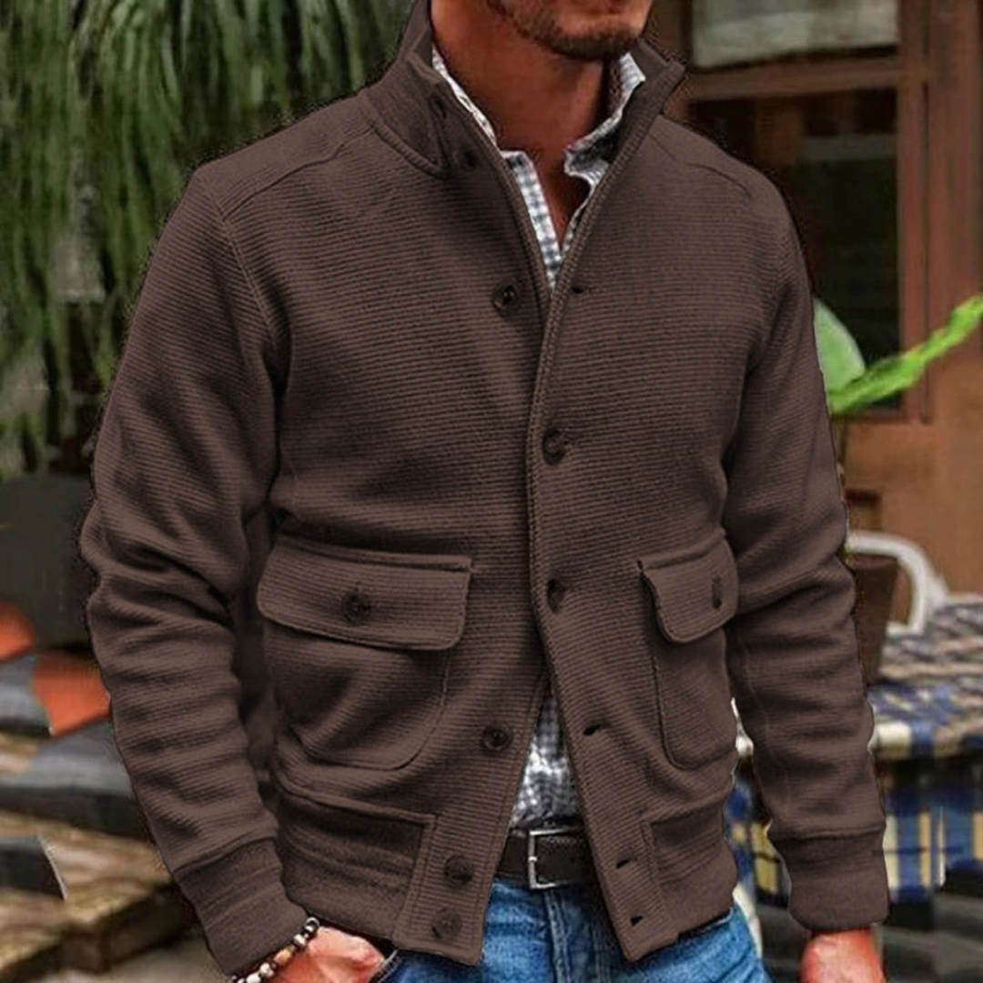 Levoire | Veste Confortable Hommes Chic Braun