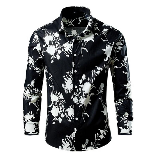 Levoire | Chemise À Fleurs Elegant Hommes