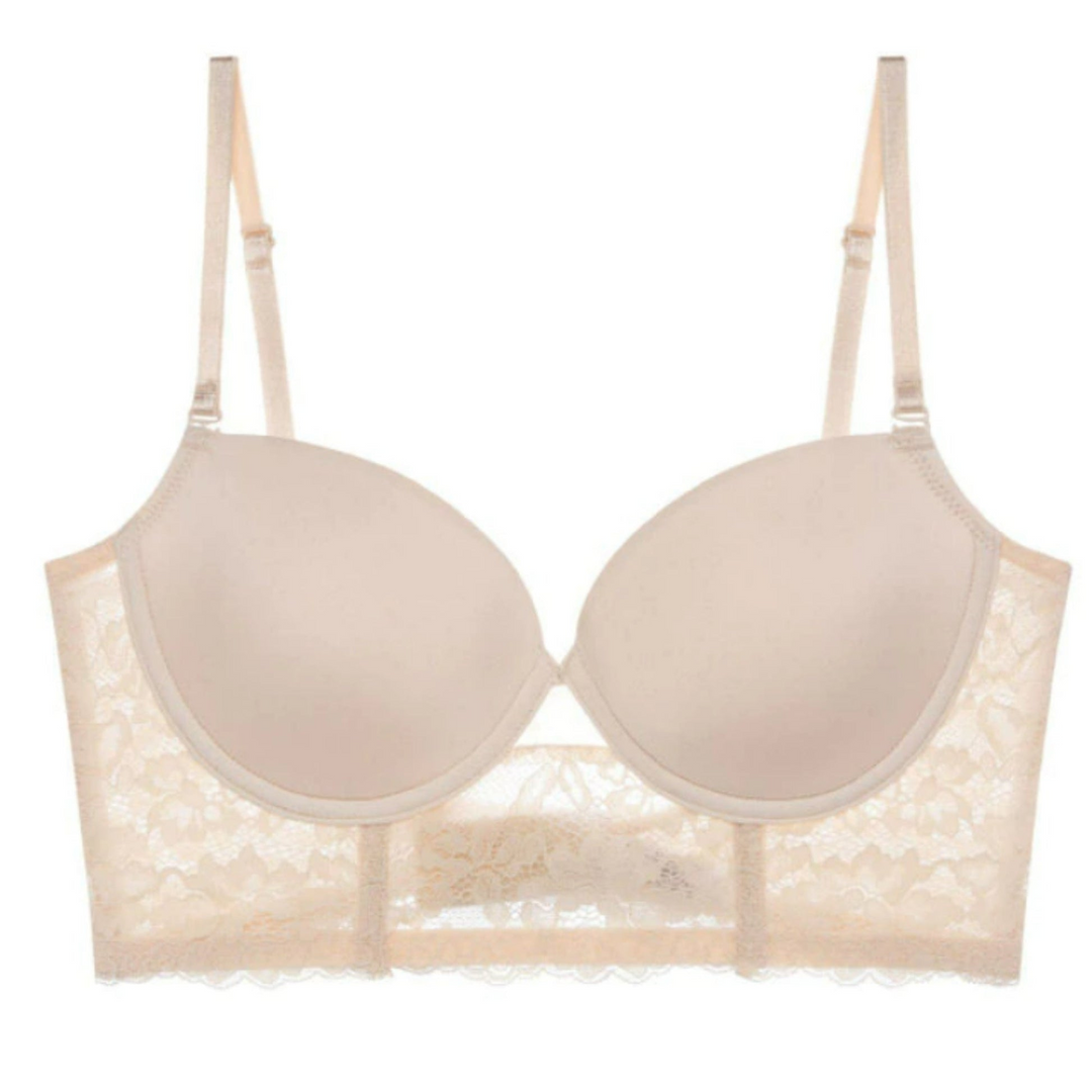 Levoire | Bralette confortable avec armatures pour vêtements à dos ouvert Beige