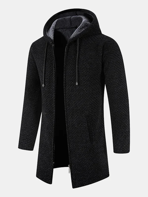 Levoire | Jacke Hommes Chaude Pour Mois Froids Noir