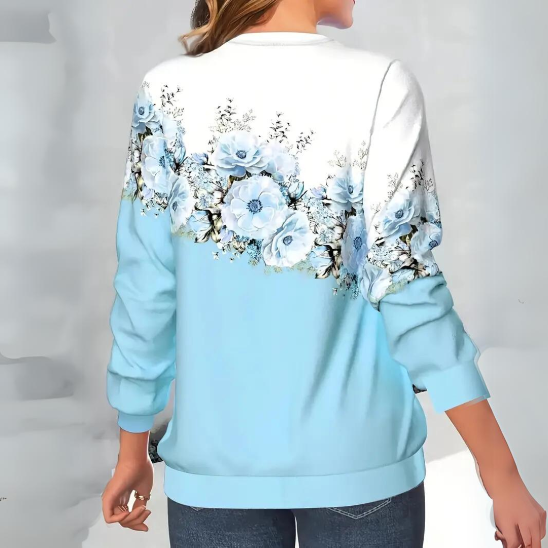 Levoire | Pull Élégant Pour Femmes Avec Motif Floral