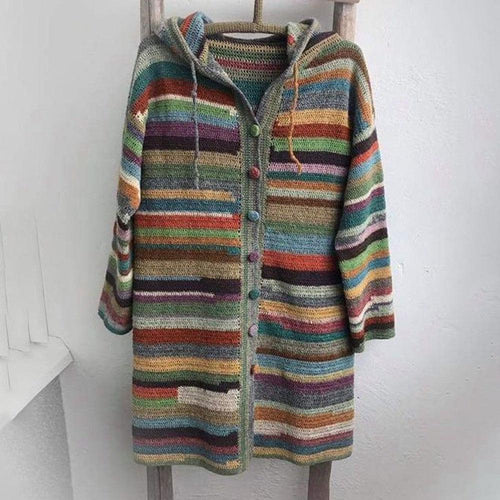 Levoire | Pull À Capuche Rayé De Lars