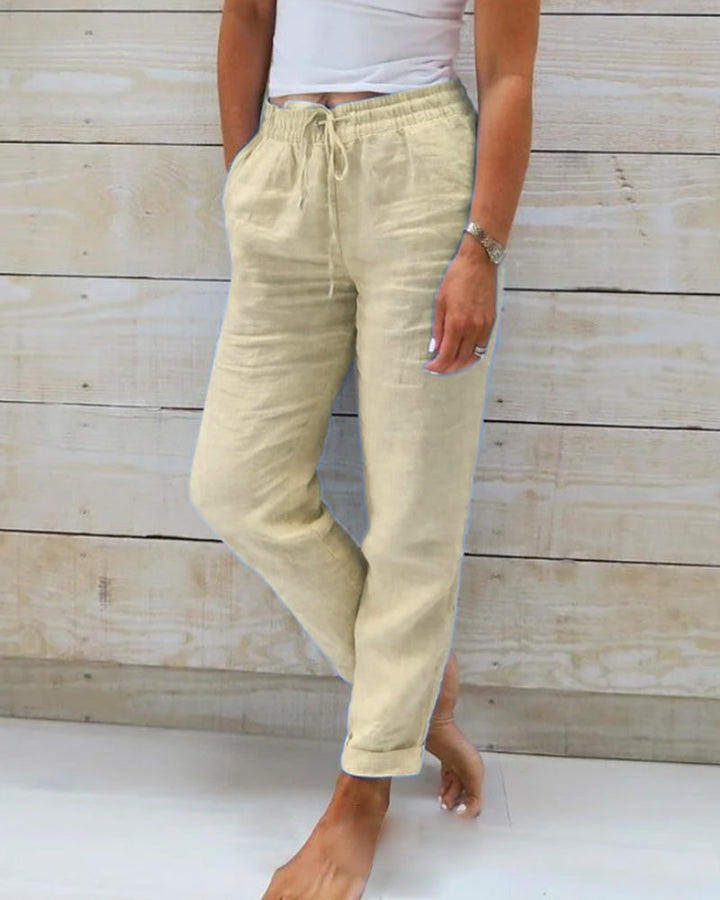 Levoire | Pantalon D'Été Pour Femmes Khaki