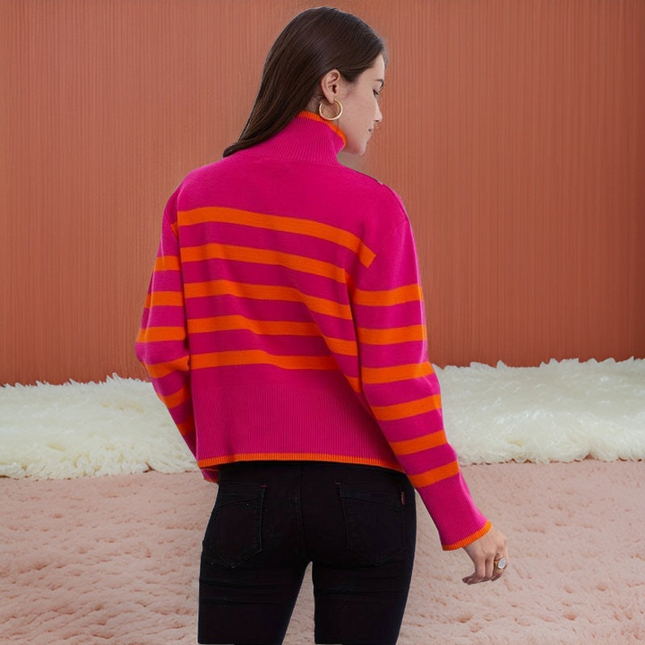 Levoire | Pull Col Roul Femmes Dans Le Style Classique