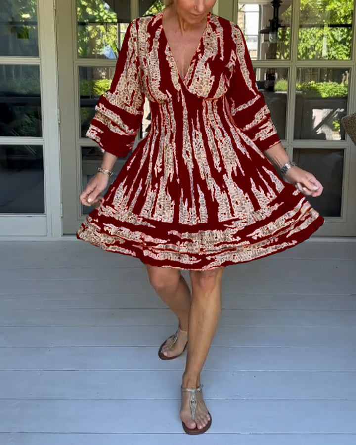 Levoire | Robe avec encolure et manches 3/4