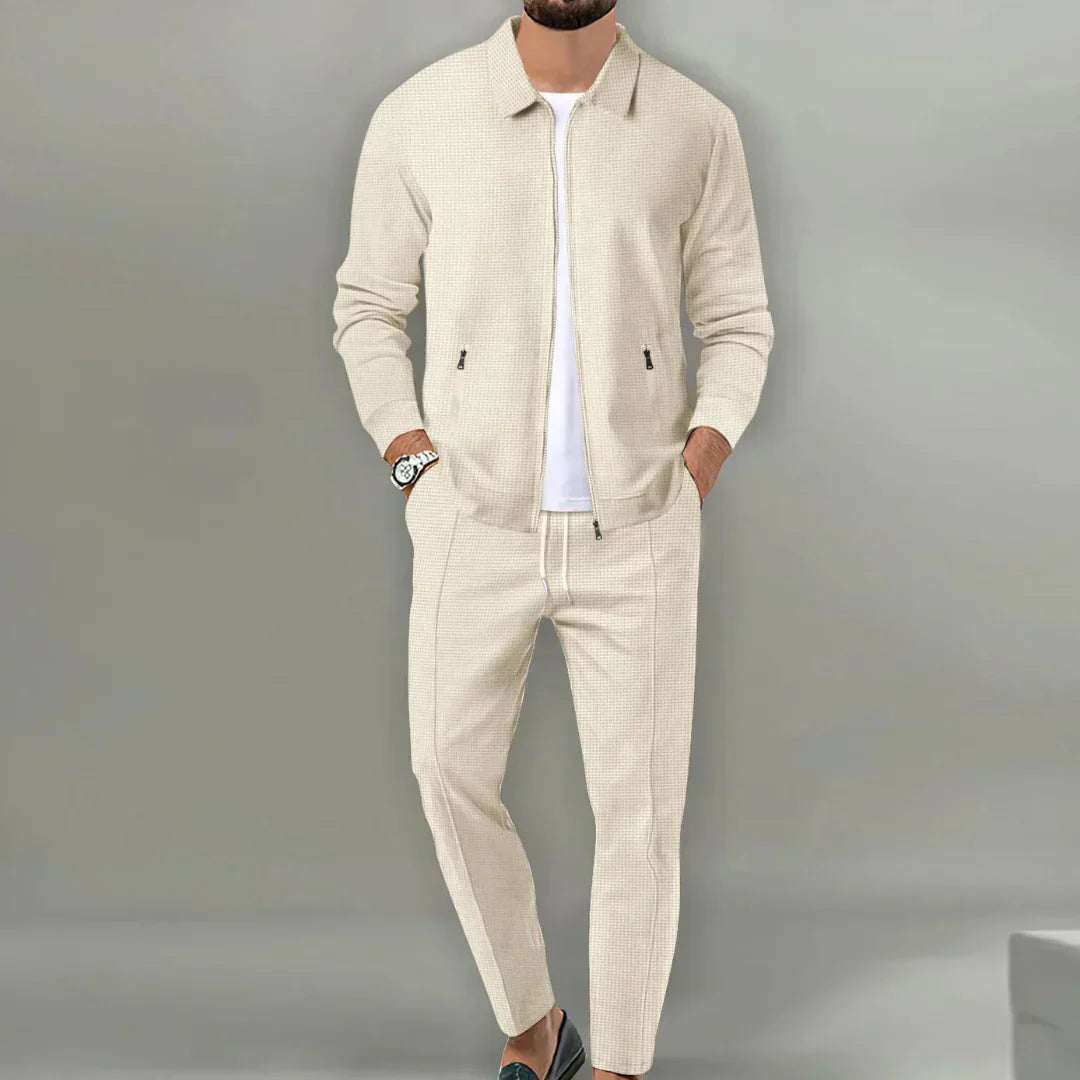 Levoire | Tenue décontractée italienne pour hommes Khaki