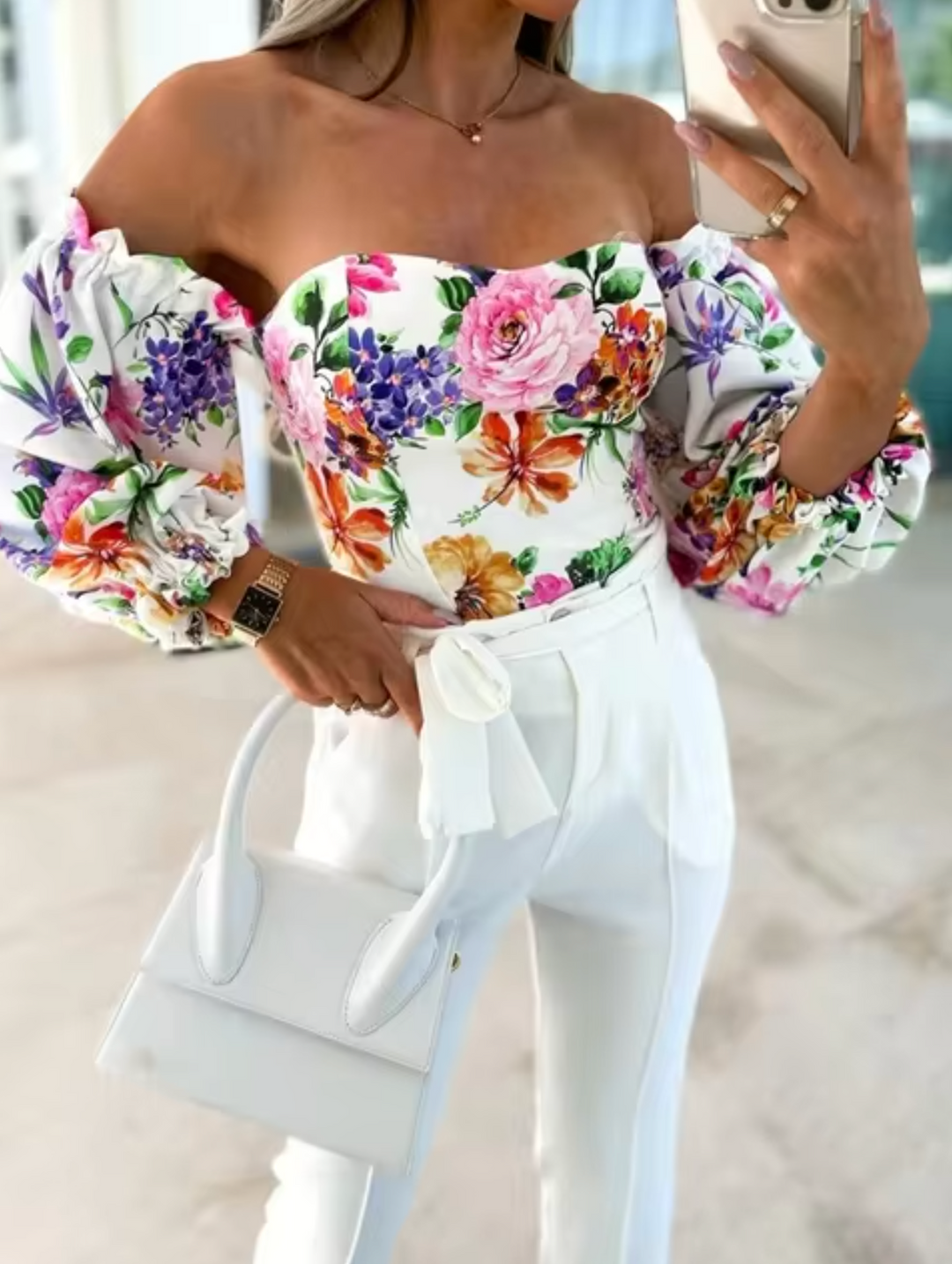 Levoire | Tops Avec Épaules Nues Blanc