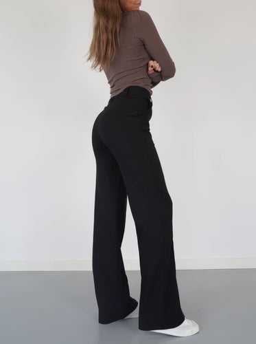 Levoire | Pantalon Femme Taille Haute & Jambes Amples