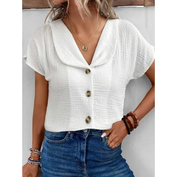 Levoire | Boutonne - Haut Femme - Manches Courtes