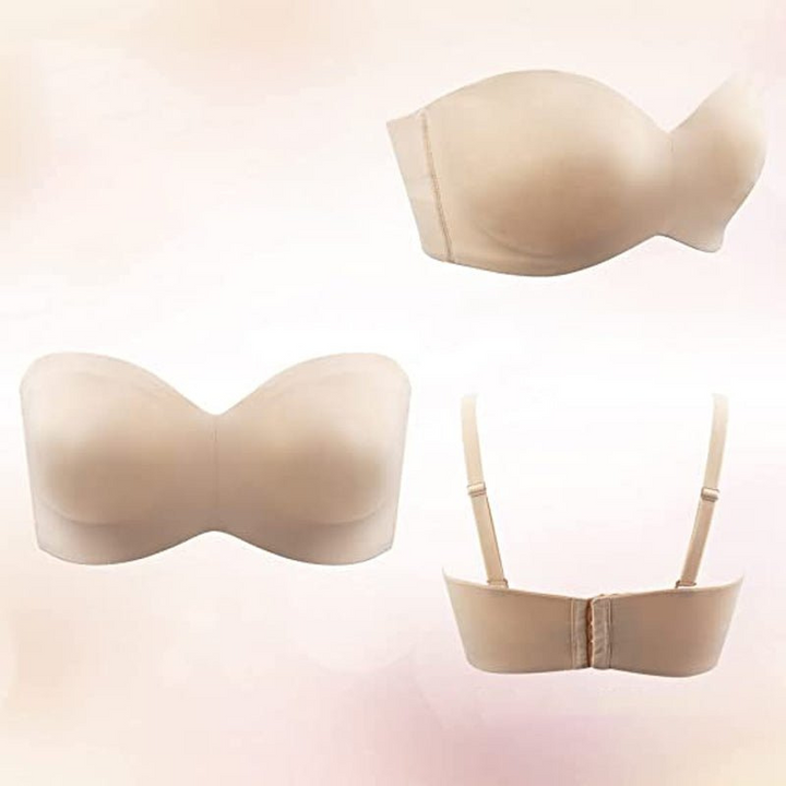 Levoire | Femmes Soutien-gorge Bandeau Antidérapant Avec Un Soutien Complet Femmes Couleur de peau