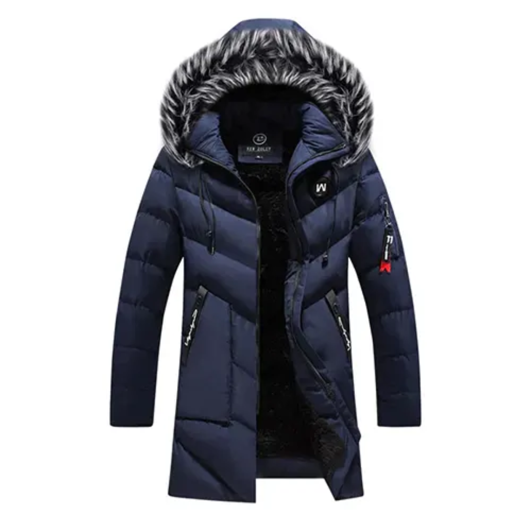 Levoire | Long Parka Jacket Bleu