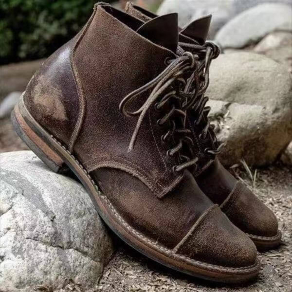 Levoire | Bottes chics pour hommes Brun foncé