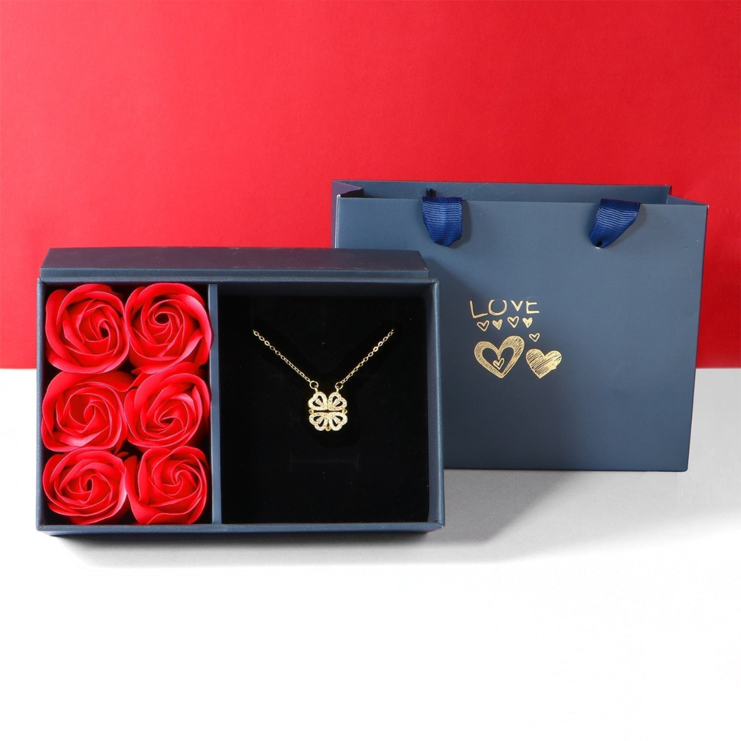 Levoire | Chaîne De Diamant De Luxe Or Or avec des roses