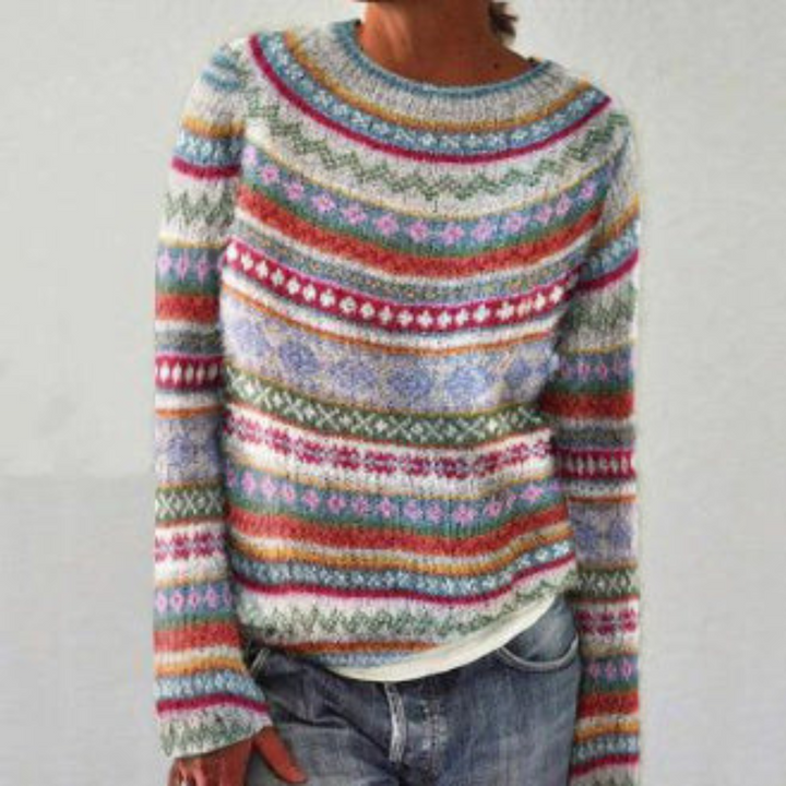 Levoire | Pullover Chic Femmes Tendance Bleu