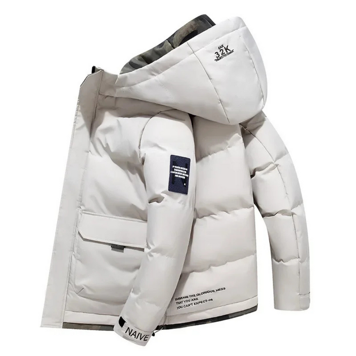 Levoire | Veste à capuche avec fermeture éclair Blanc