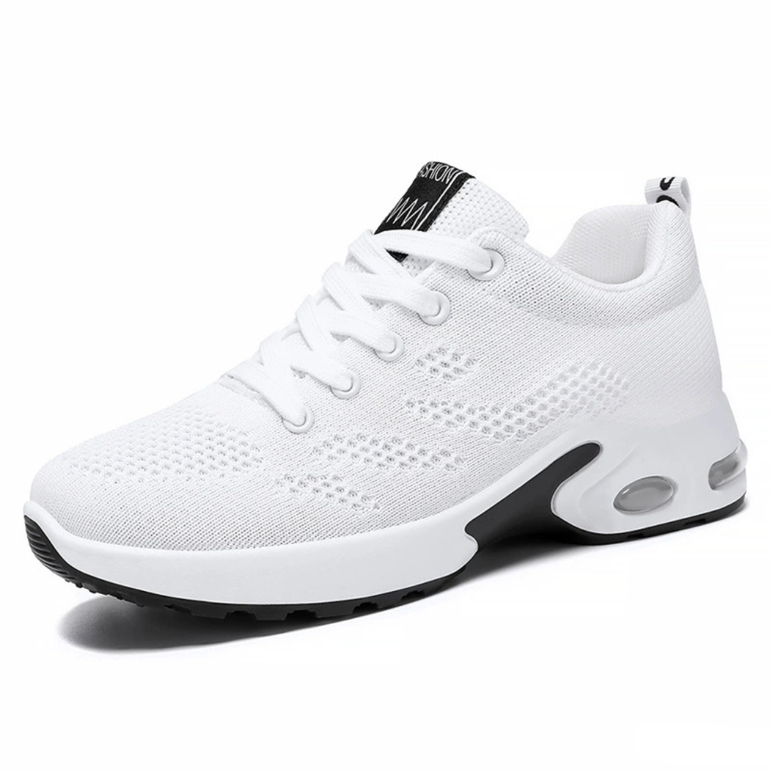 Levoire | Chaussures De Sport Respirantes Avec Semelle Amortissante Pour Femmes Blanc