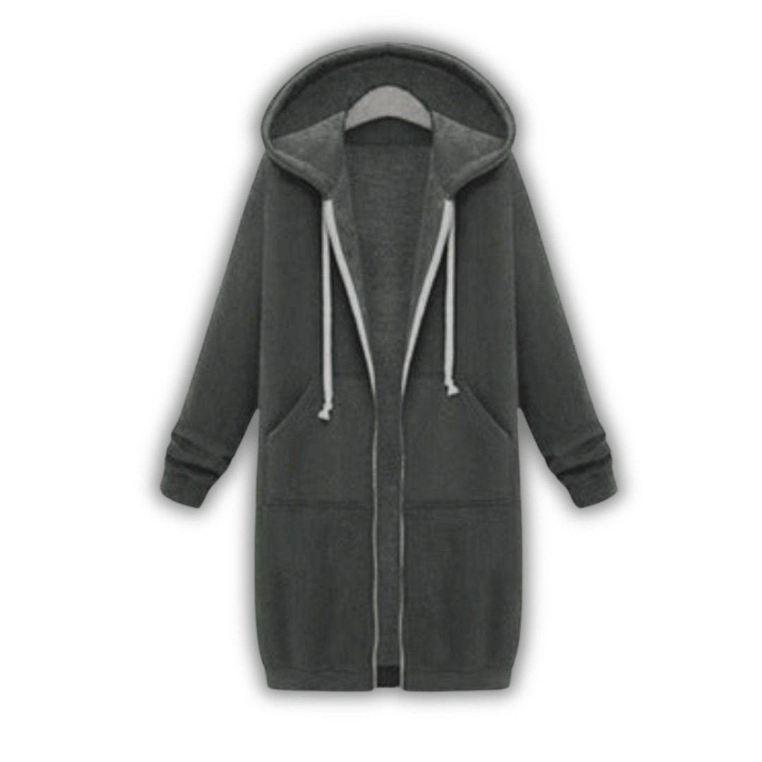 Levoire | Veste À Capuche Elzna Gris foncé