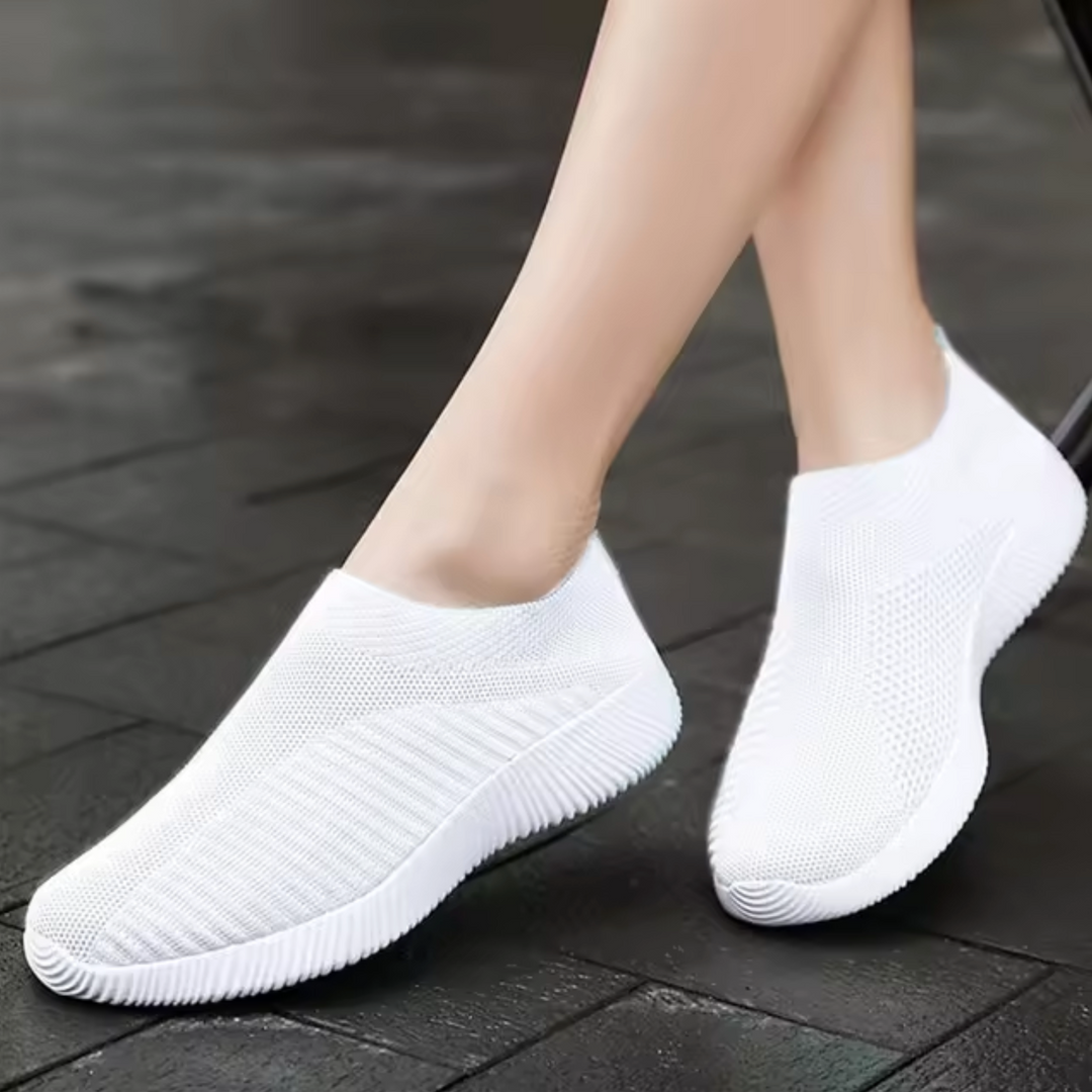 Levoire | Sandales À Enfiler Avec Style Blanc